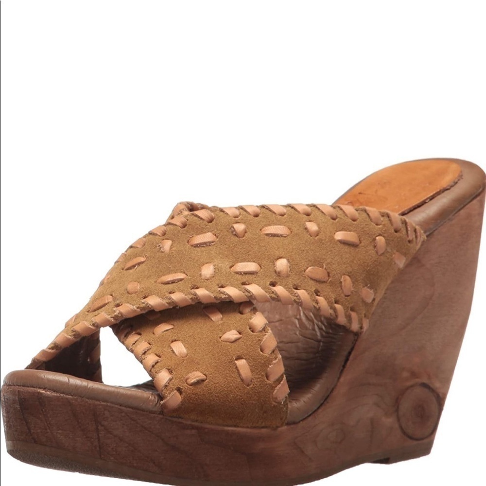 Musse & Cloud Cersei leather wedge 38/7.5